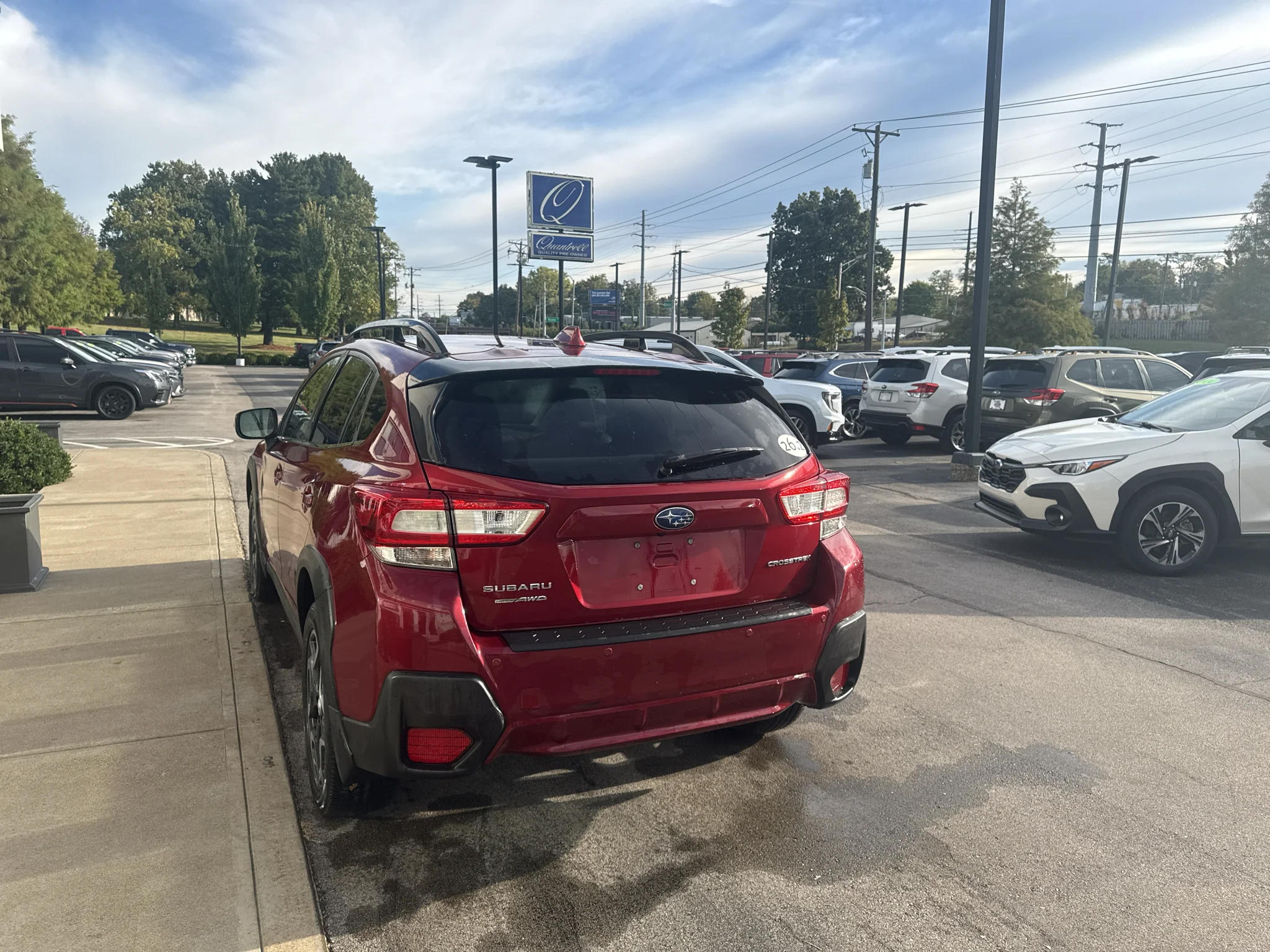 Used 2018 White Subaru Limited image 4