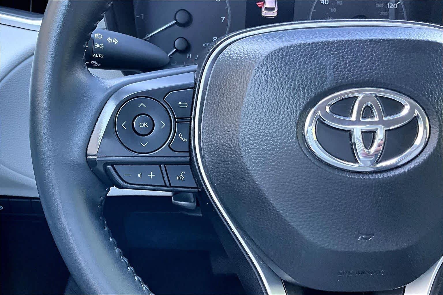 Used 2025 Blue Crush Metallic Toyota LE image 24
