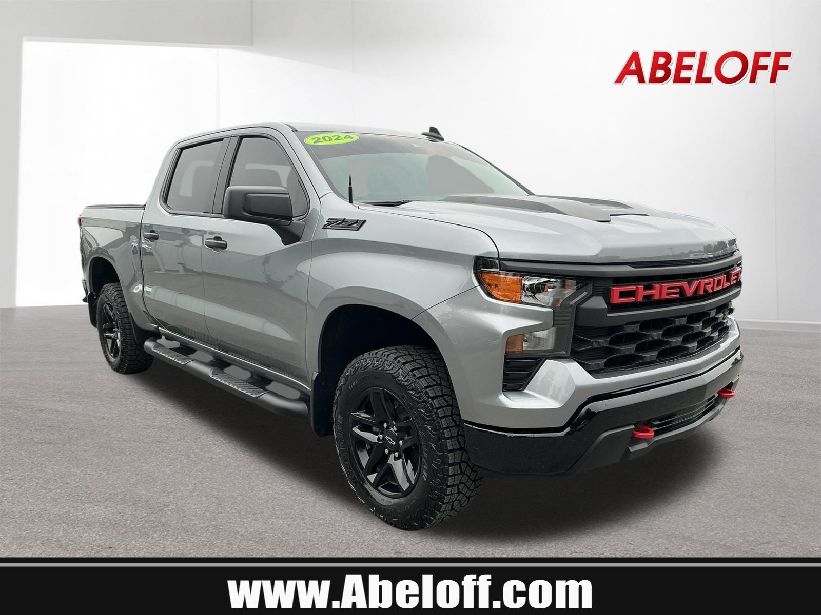 Used 2024 Sterling Gray Metallic Chevrolet Custom Trail Boss image 1