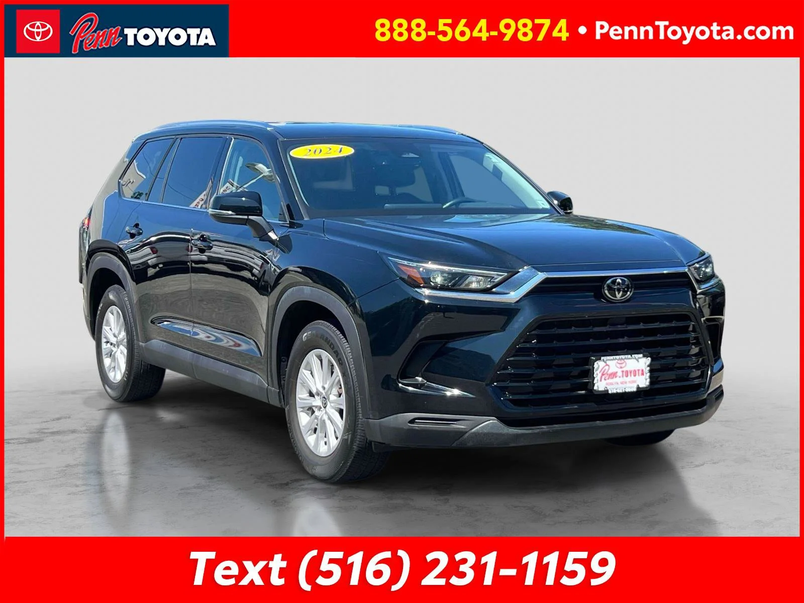 Used 2024 MIDNIGHT BLACK ME Toyota XLE image 1
