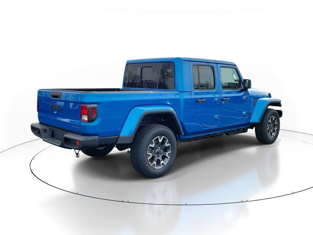 New 2026 Hydro Blue Pearlcoat Jeep Sahara image 4