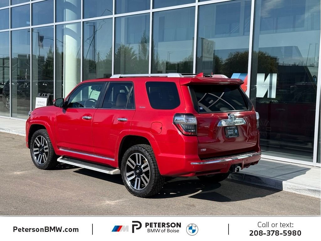 Used 2018 Red Toyota Limited image 3