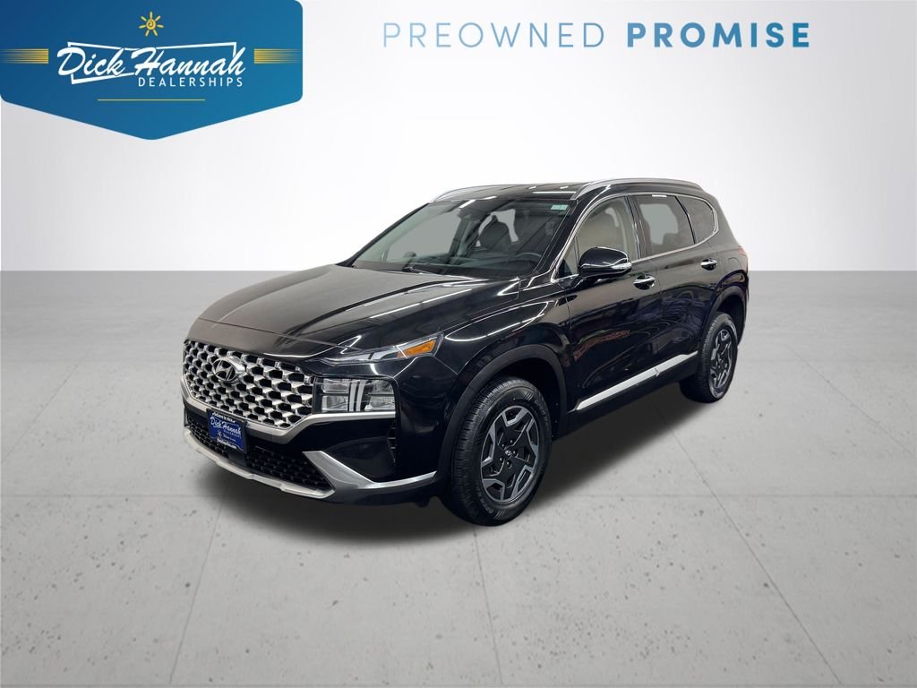 Used 2023 Black Hyundai Blue image 1