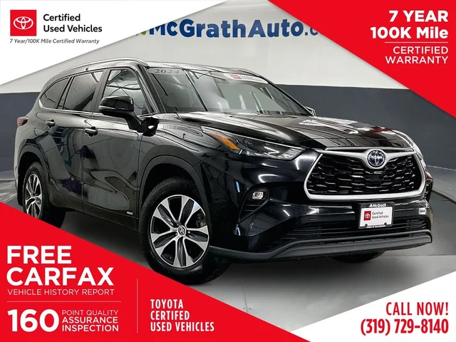 2024 Toyota Highlander Hybrid XLE