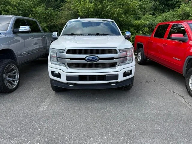 Used 2019 Oxford White Ford Platinum image 2