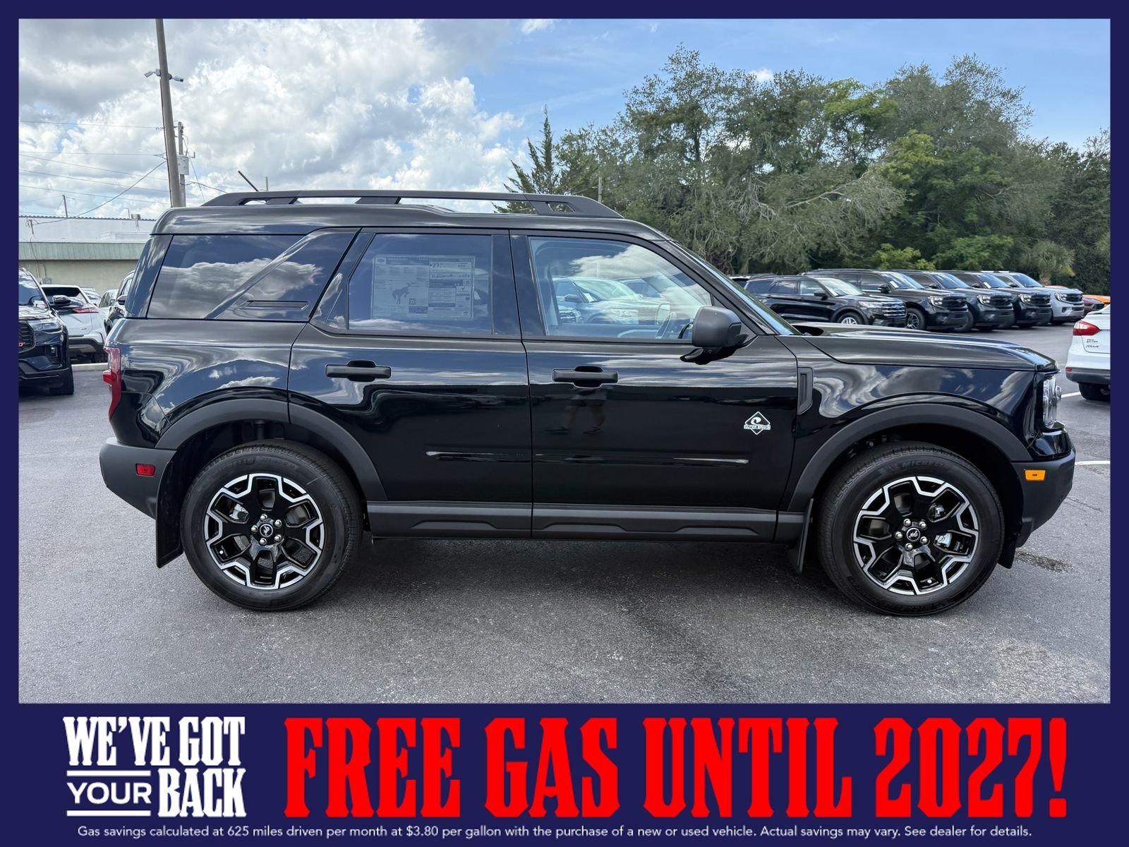 New 2026 Shadow Black Ford Outer Banks image 3