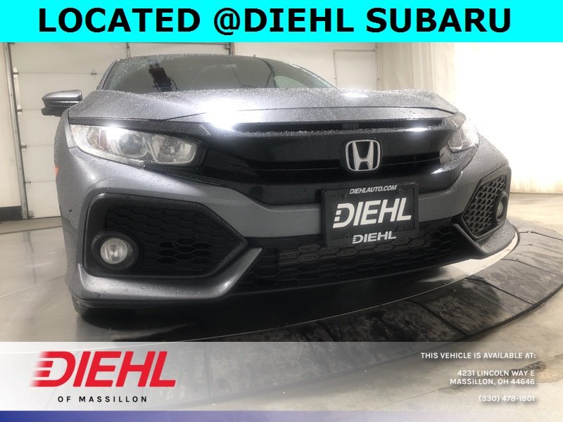 Used 2018 Honda Civic Hatchback EX with VIN SHHFK7H50JU232922 for sale in Massillon, OH