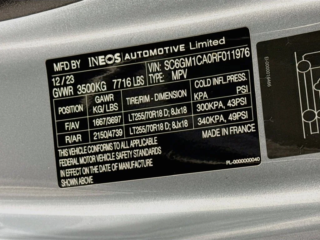 Certified Used 2024 Silver INEOS Fieldmaster Edition image 25