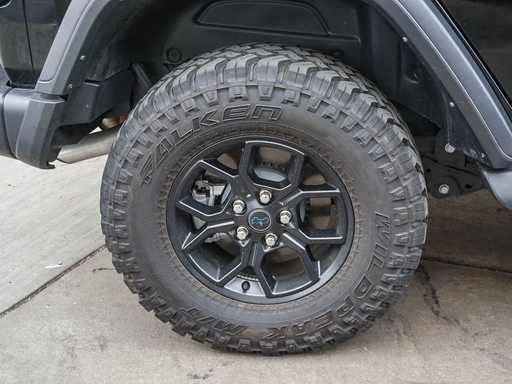 Used 2024 Black Jeep Willys 4xe image 8