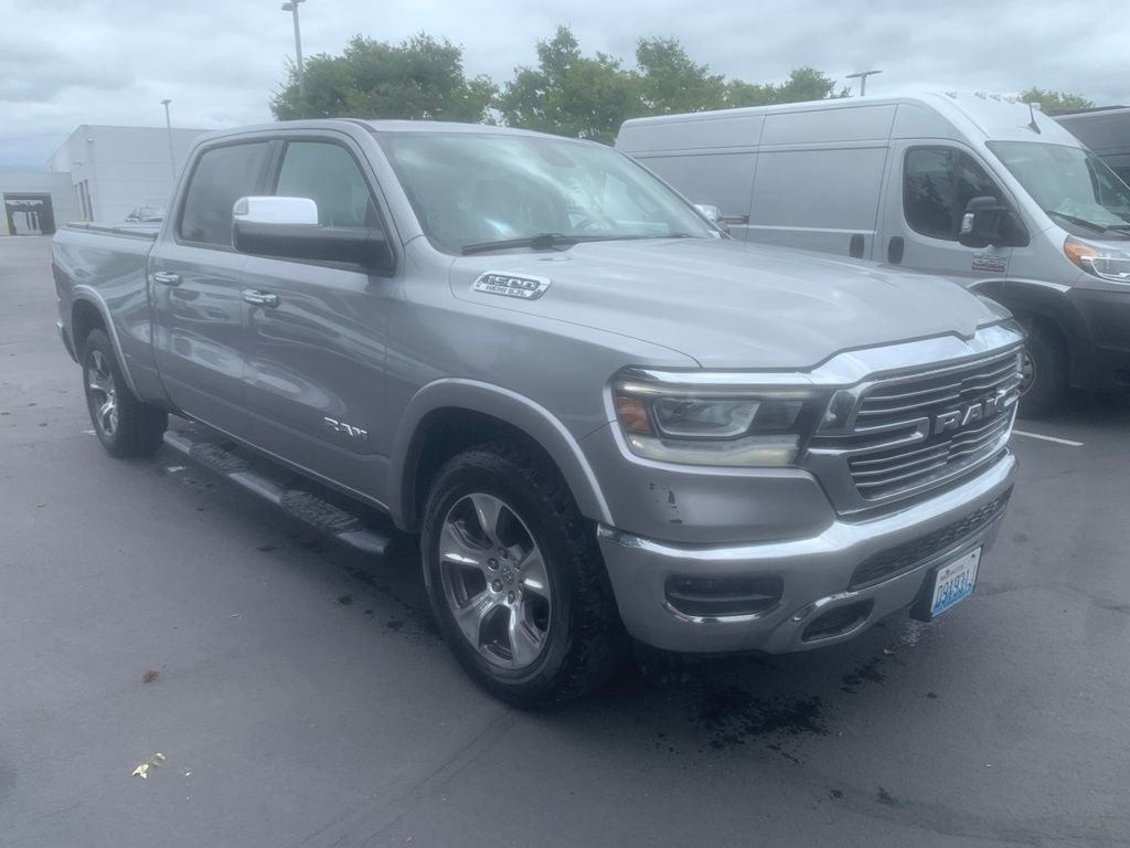 Used 2019 Billet Silver Metallic Clearcoat Ram Laramie image 5