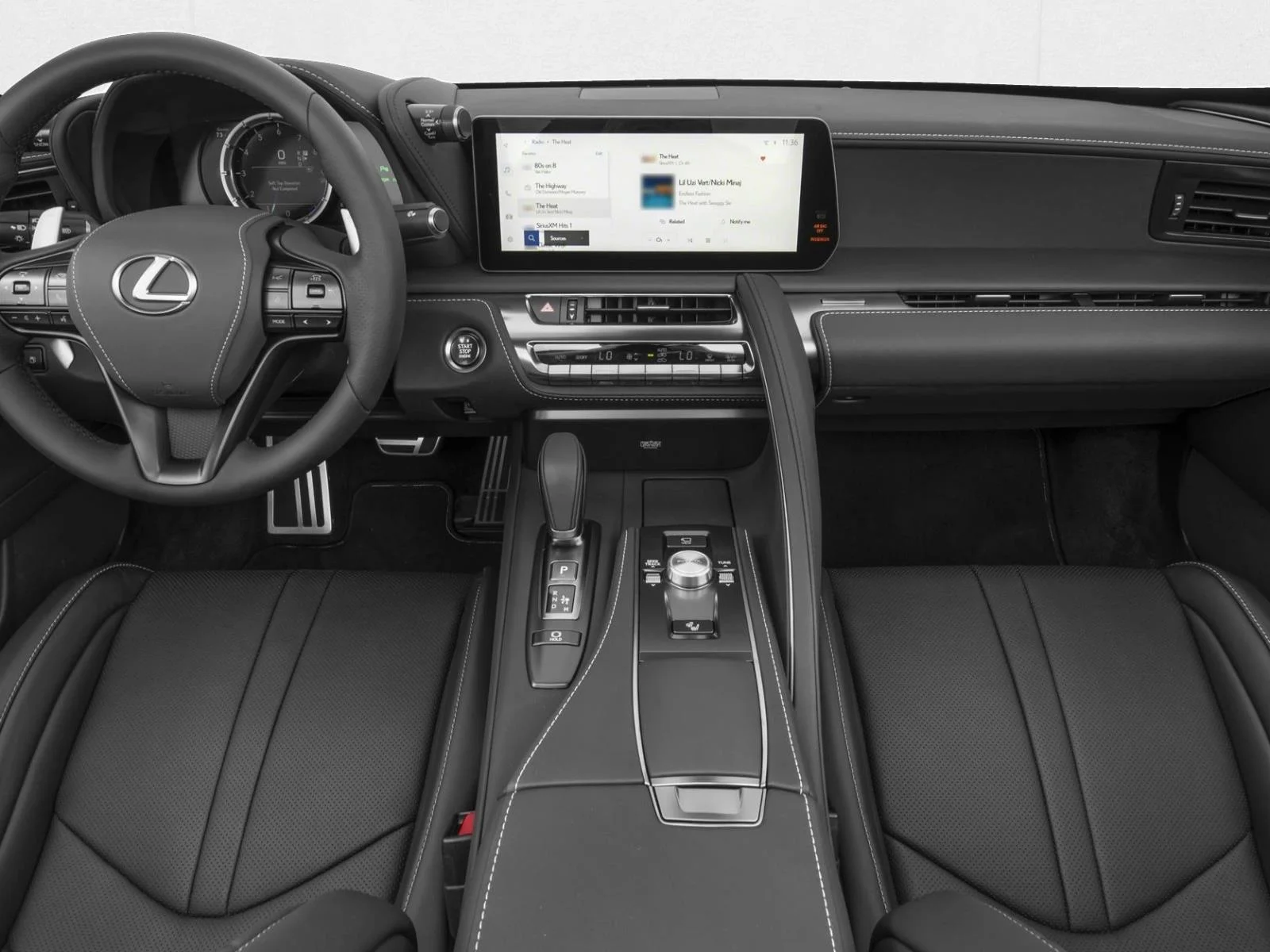 New 2026 Infrared Lexus LC 500 CONVERTIBLE image 5