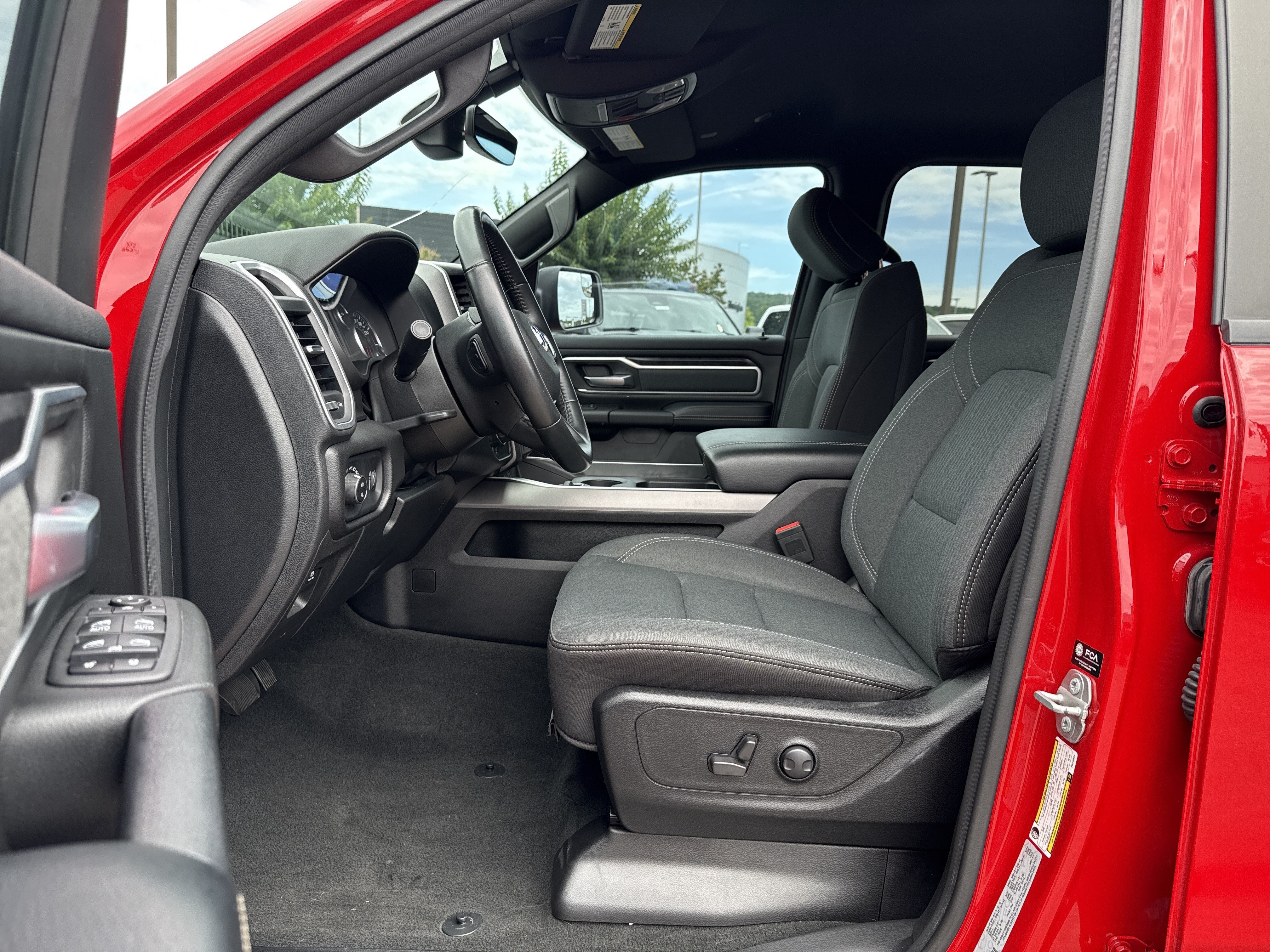 Used 2023 Flame Red Clearcoat Ram Big Horn image 9