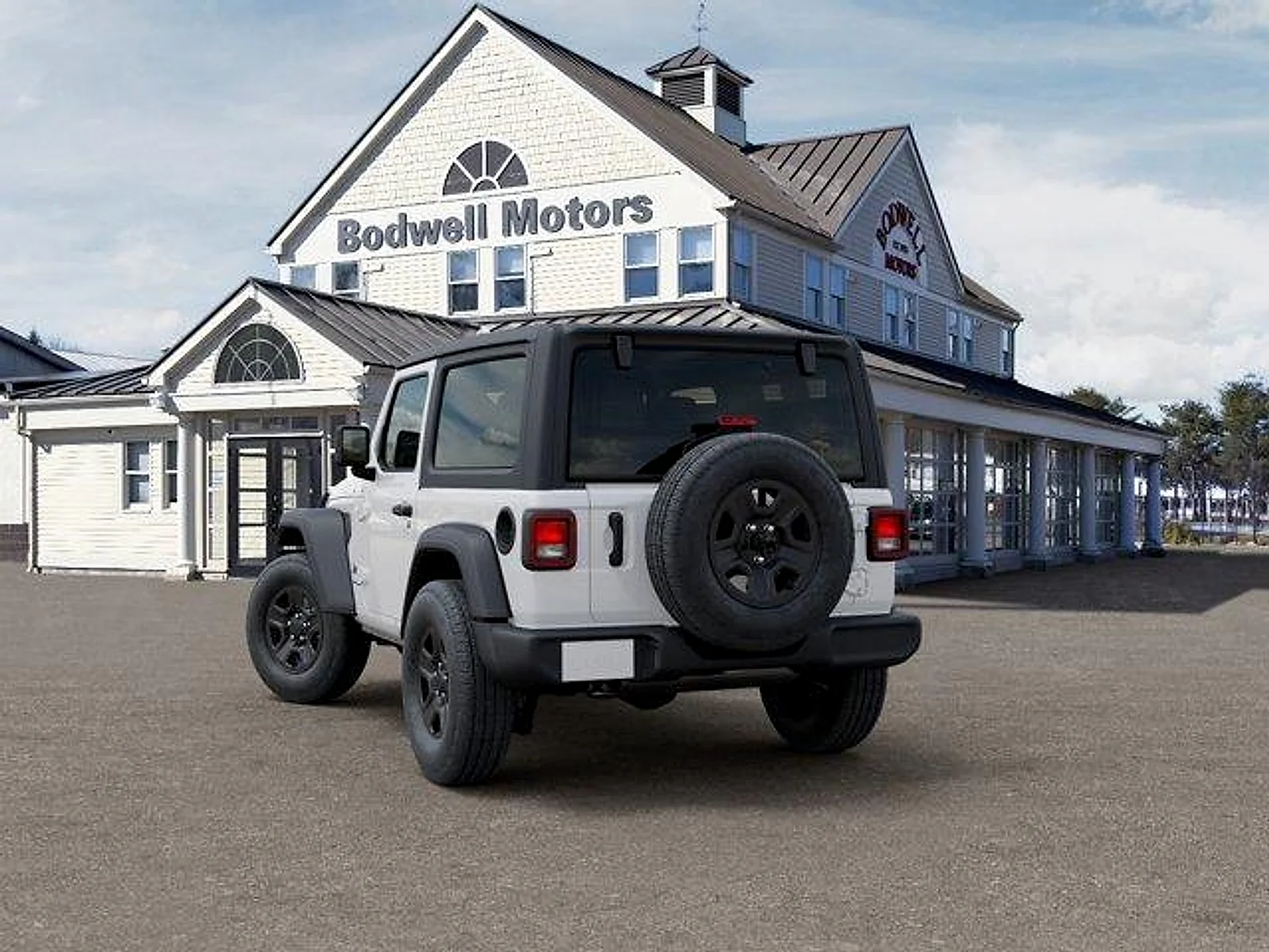 New 2026 Bright White Clearcoat Jeep  image 3