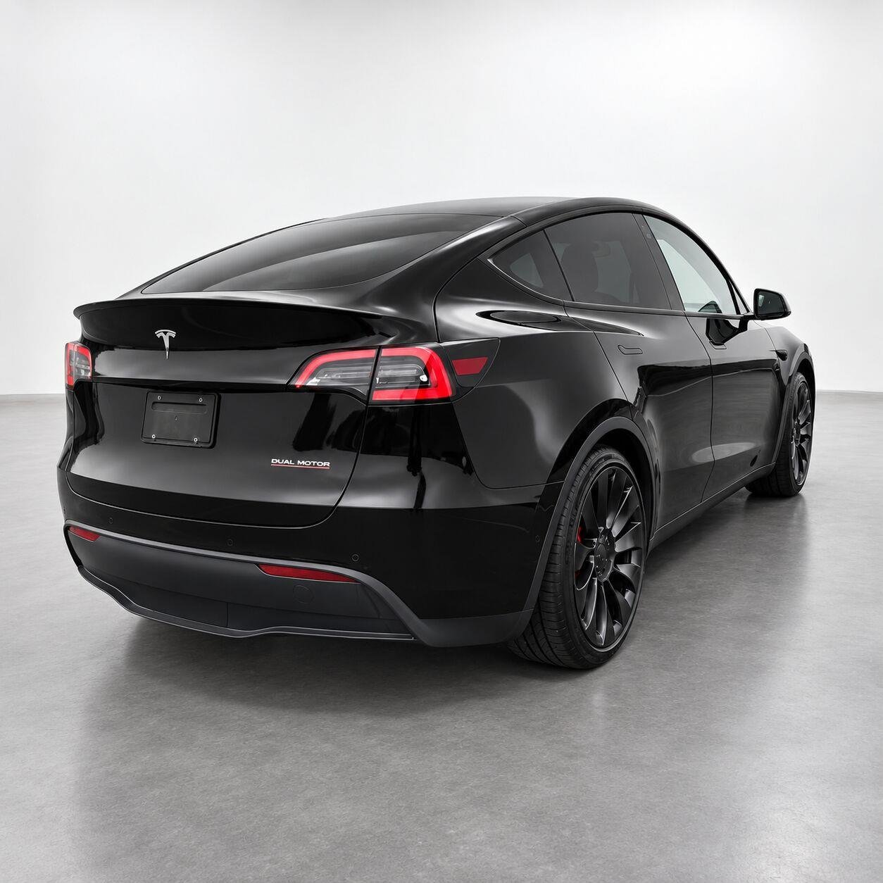 Used 2022 Solid Black Tesla Performance image 5