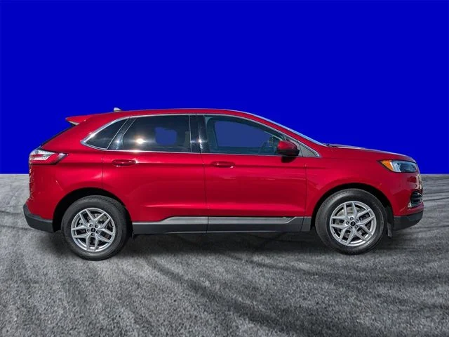 Certified Used 2024 Red Metallic Ford SEL image 3
