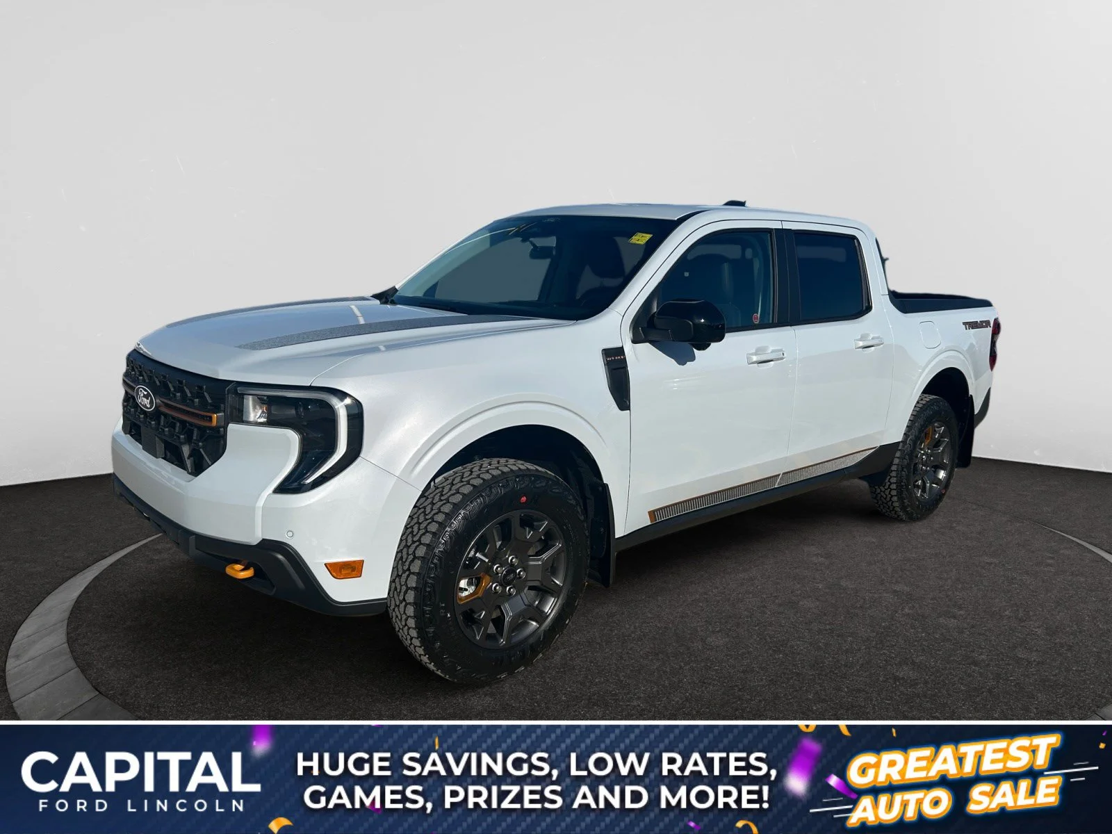 New 2026 Space White Metallic Ford Tremor image 1
