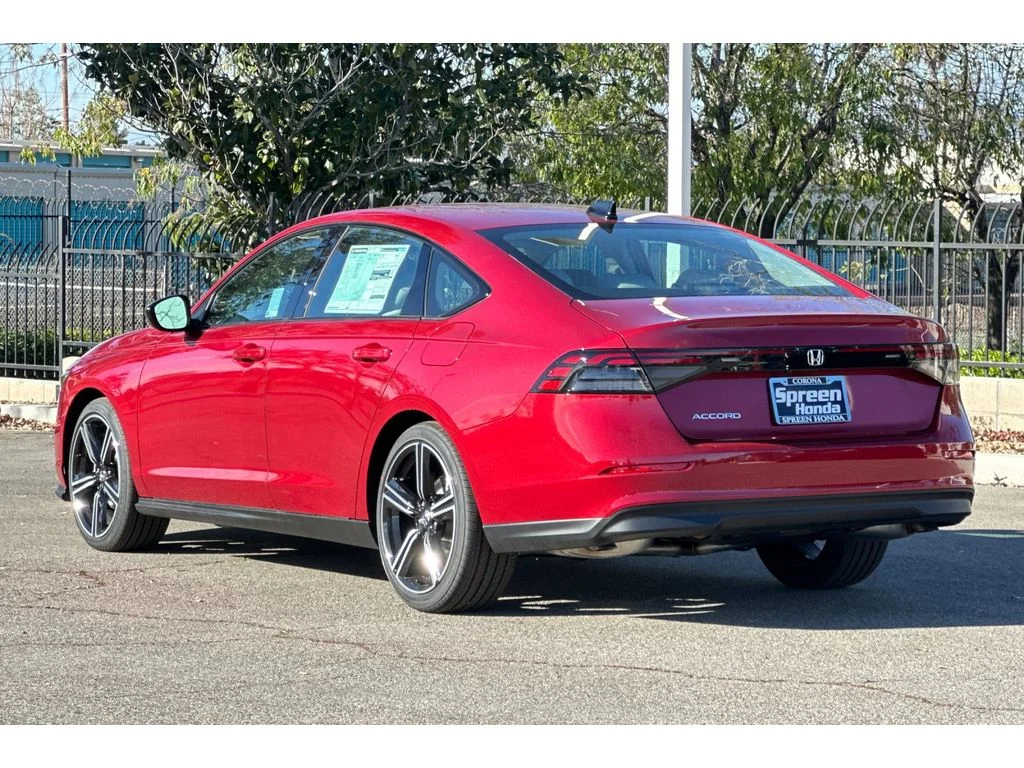New 2026 Radiant Red Metallic Honda SE image 7