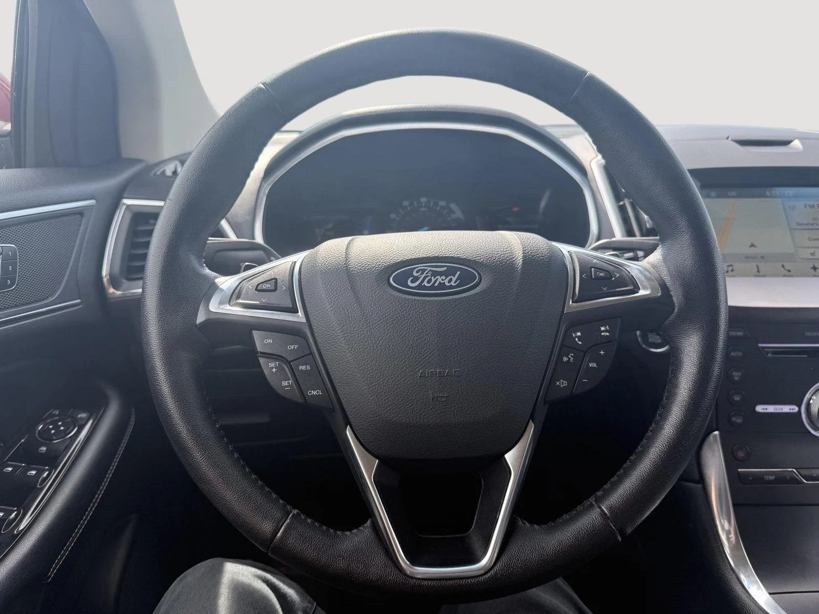Used 2017 Ruby Red Metallic Tinted Clearcoat Ford Titanium image 16