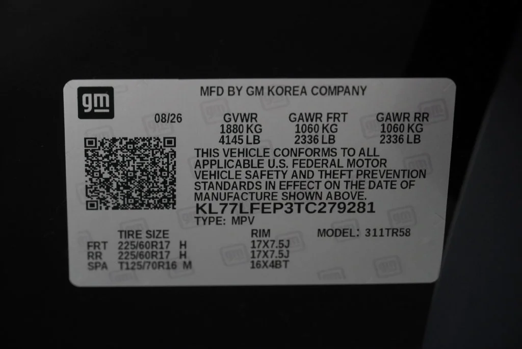 New 2026 Mosaic Black Metallic Chevrolet LS image 42