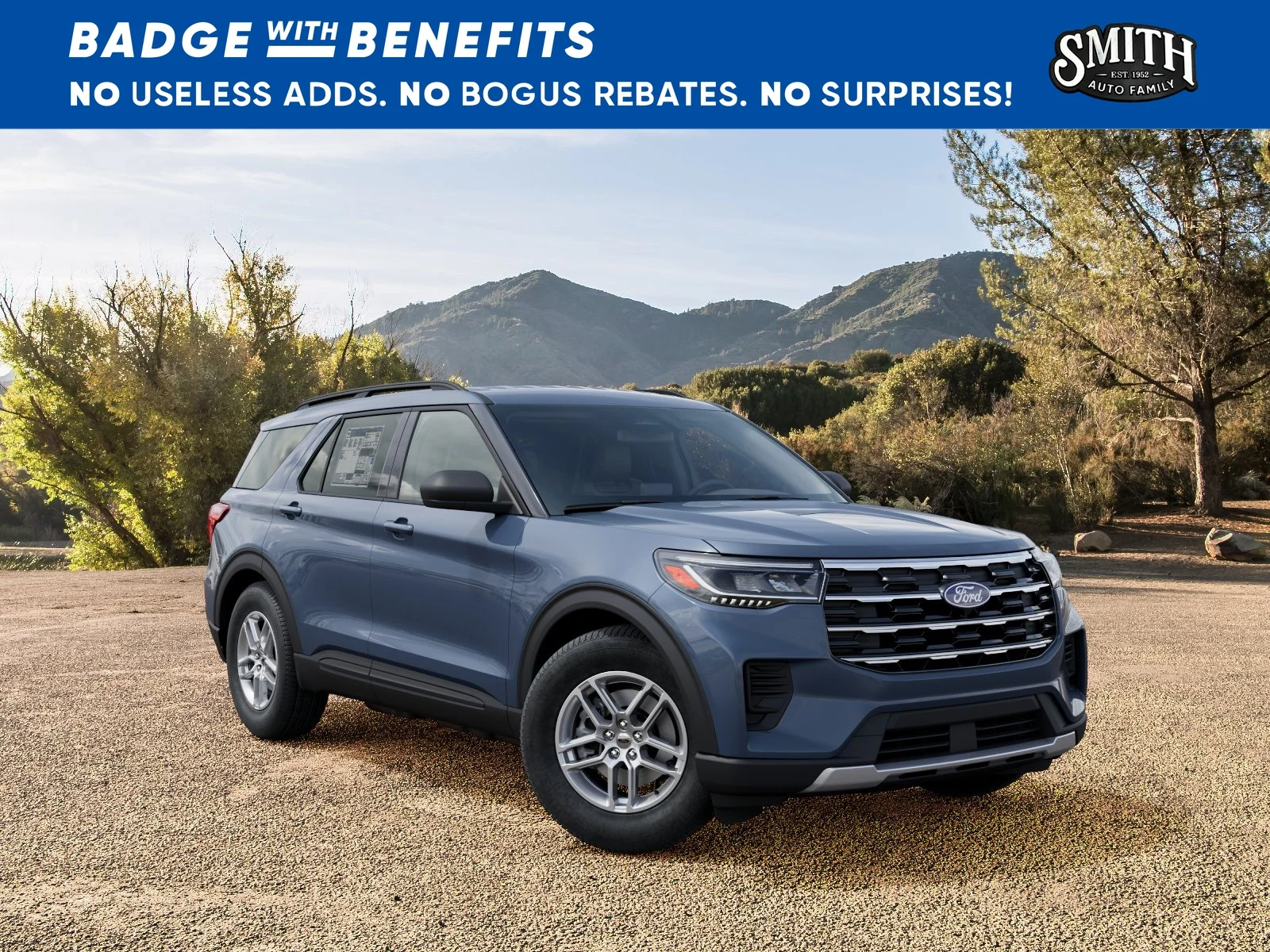 New 2027 Vapor Blue Metallic Ford Active image 5