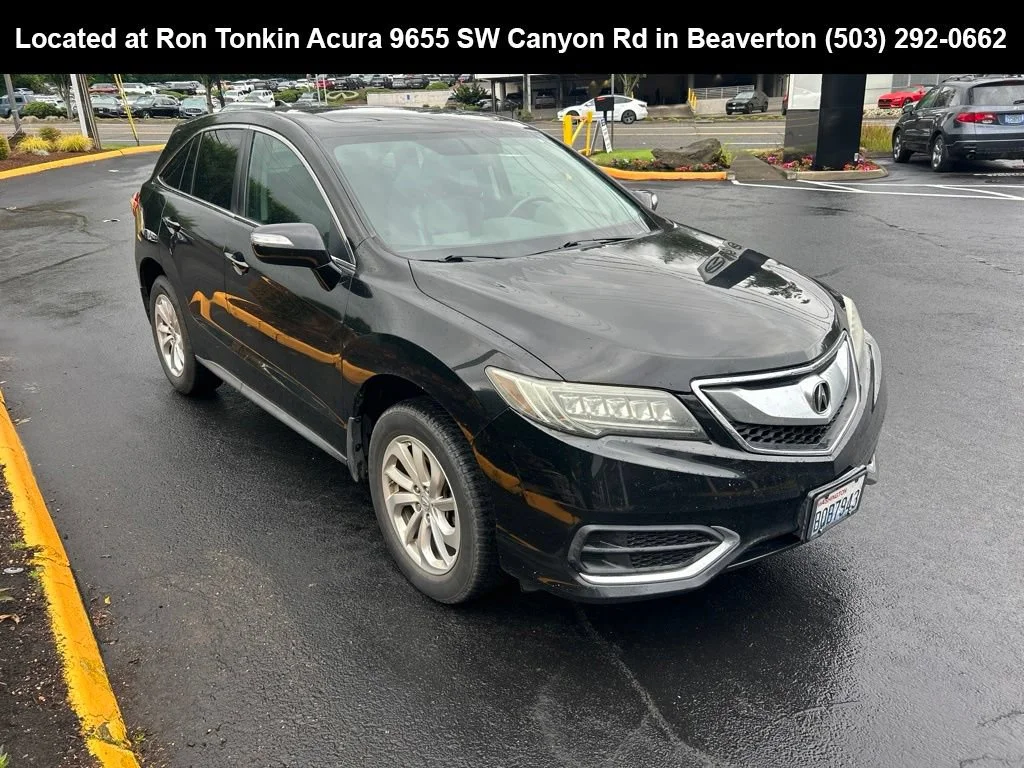 Used 2016 Crystal Black Pearl Acura RDX image 14