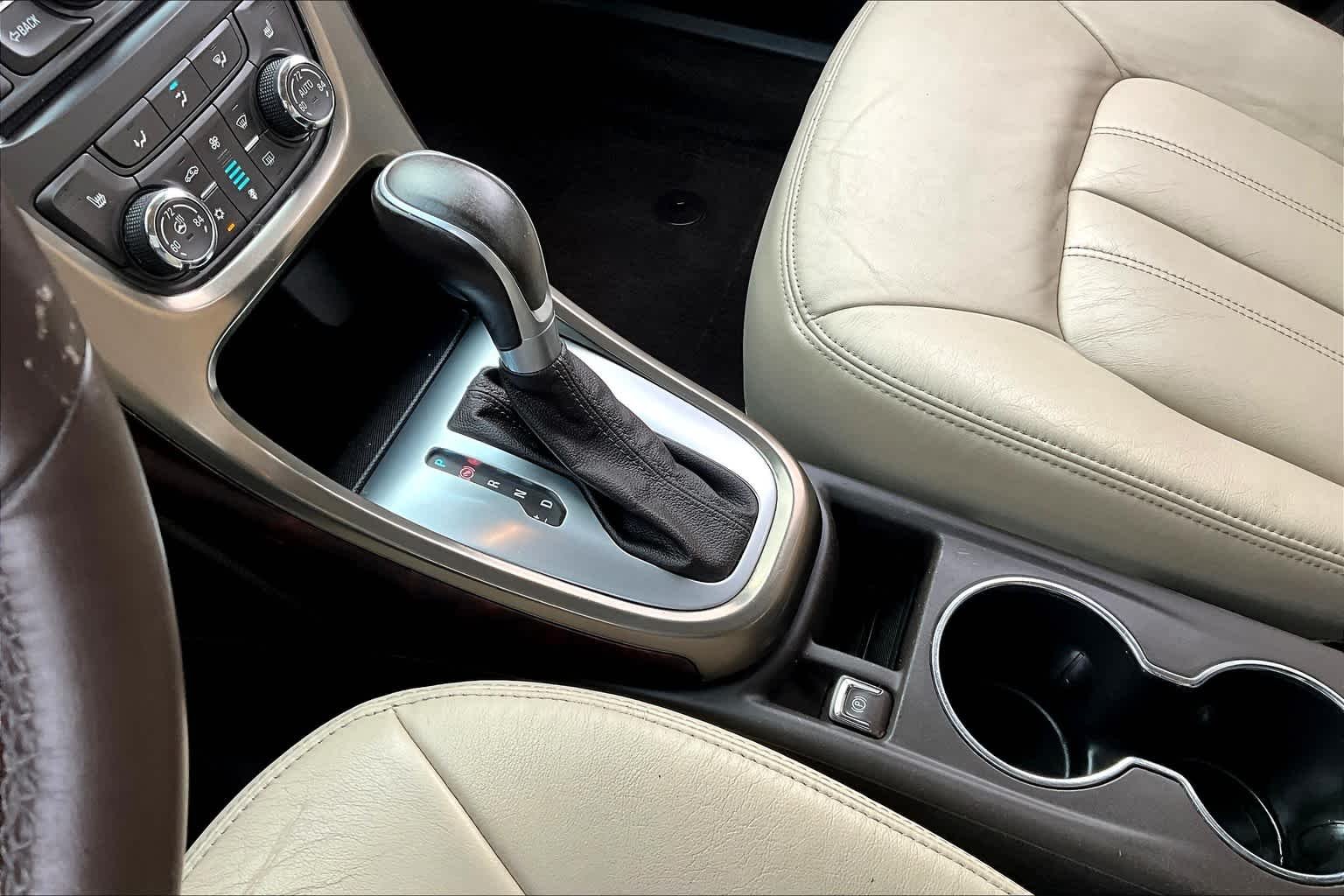 Used 2015 White Diamond Tricoat Buick Leather Group image 16