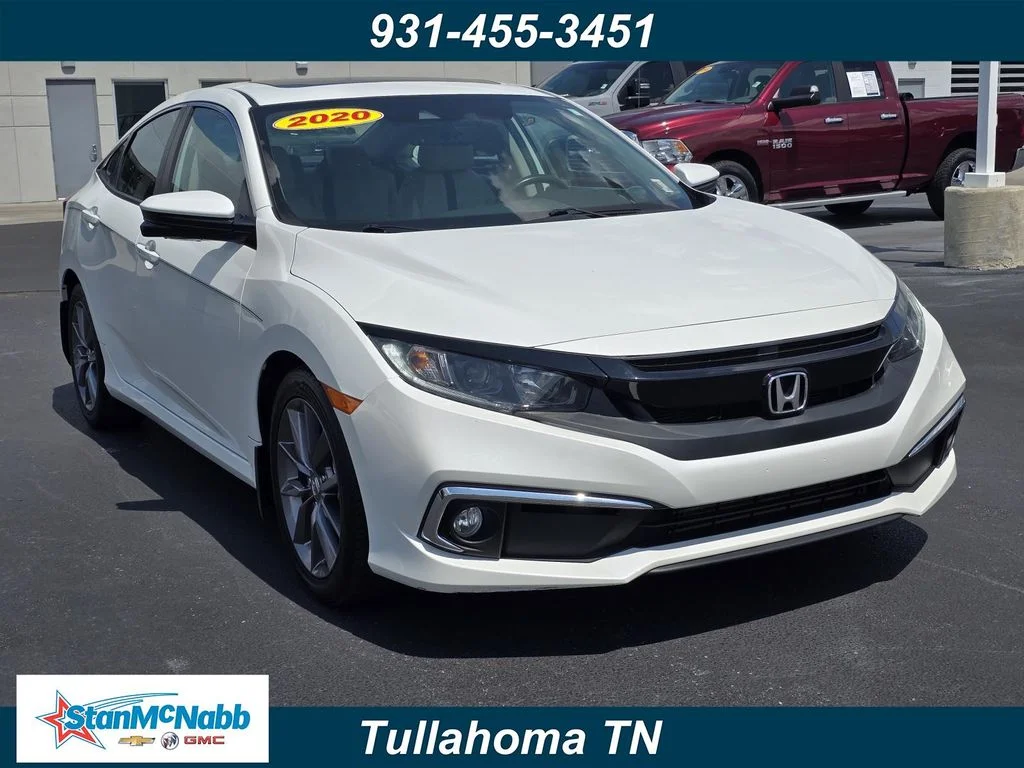 Used 2020 White Honda EX-L image 1