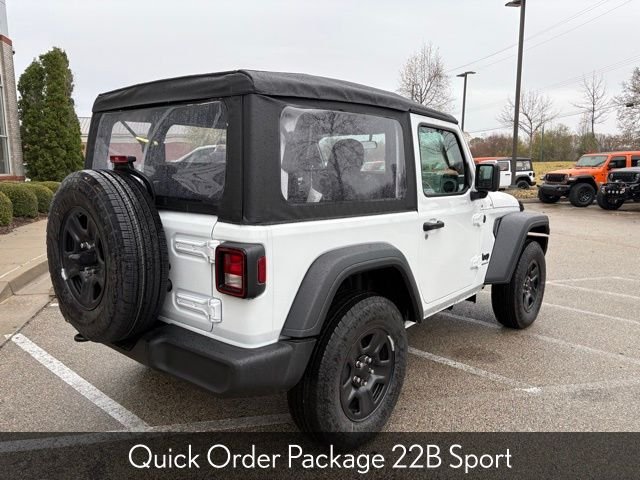 New 2026 Bright White Clear-Coat Exterior Paint Jeep Sport image 4