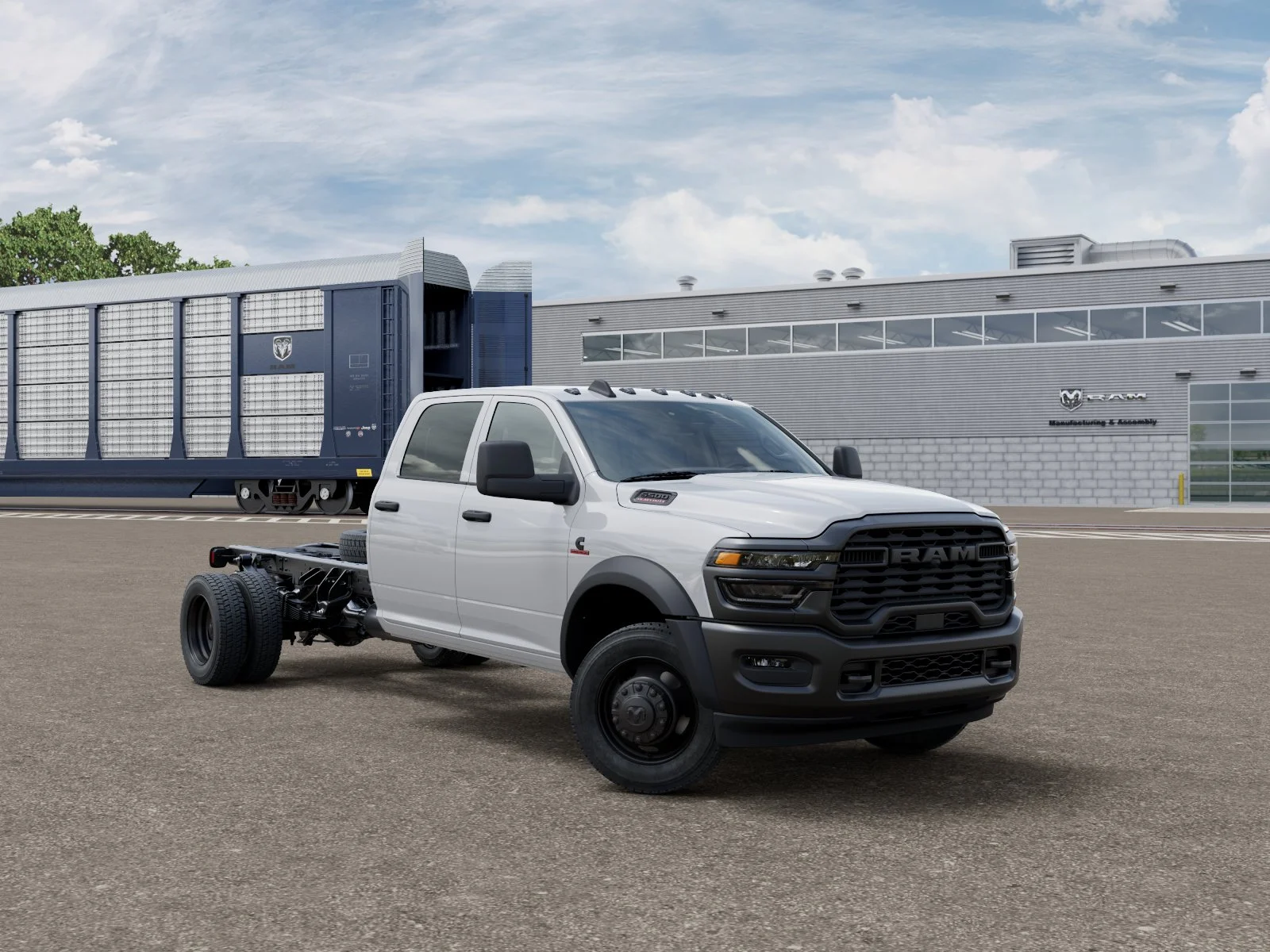 New 2026 Bright White Clear-Coat Exterior Paint RAM Tradesman image 31