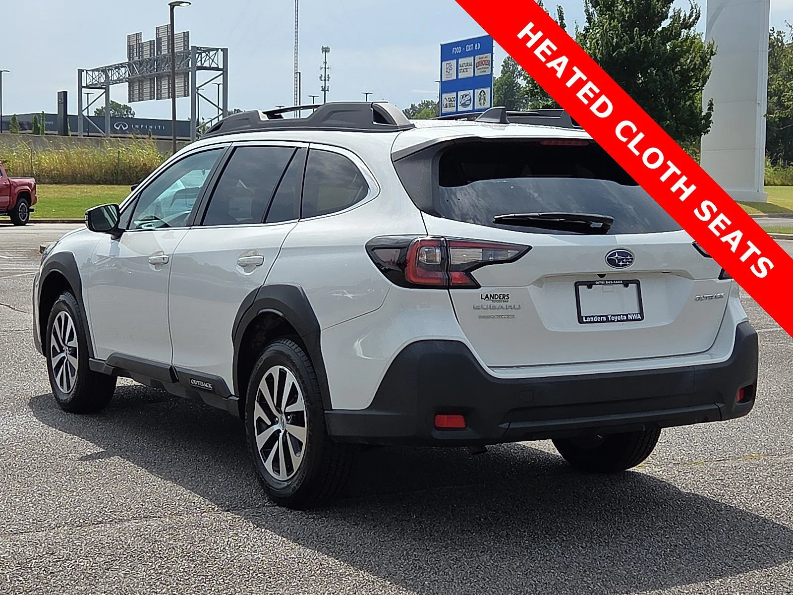 Used 2023 Crystal White Pearl Subaru Premium image 4