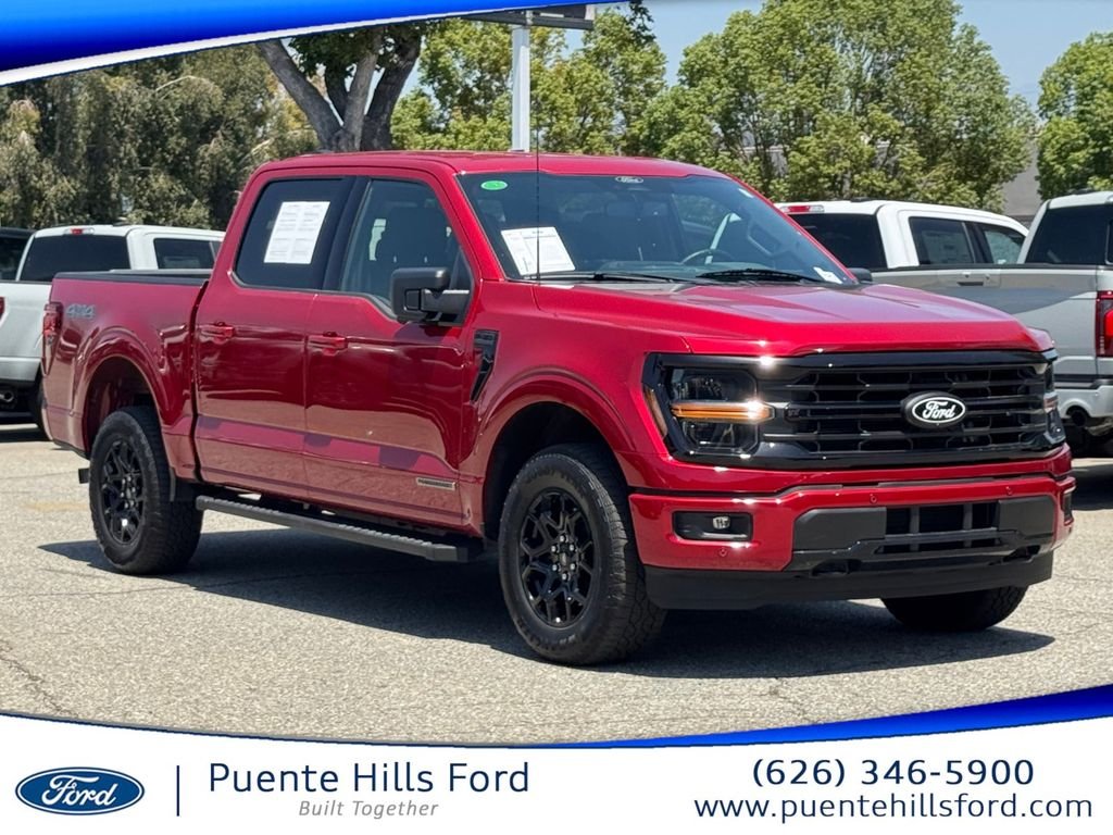 Used 2024 Red Metallic Ford XLT image 1