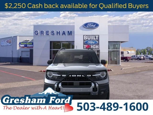 New 2026 Carbonized Gray Metallic Ford Outer Banks image 6