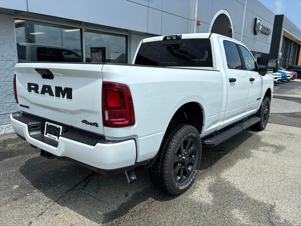 New 2026 Bright White Clear-Coat Exterior Paint RAM Big Horn image 8