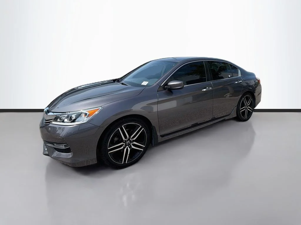 Used 2017 Modern Steel Metallic Honda Sport Special Edition image 1