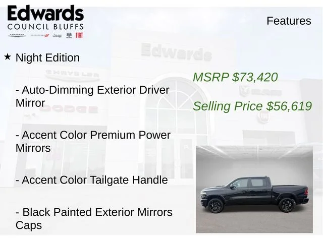 New 2026 Black Ram Laramie image 15