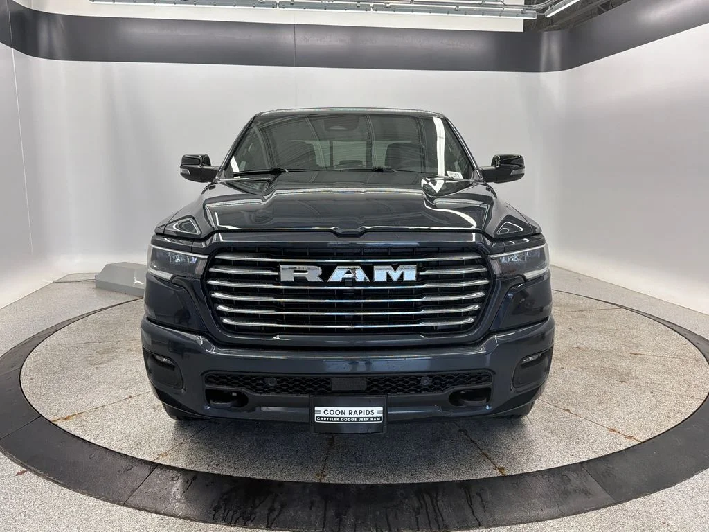 New 2026 Forged Blue Metallic Exterior Paint Ram Laramie image 2