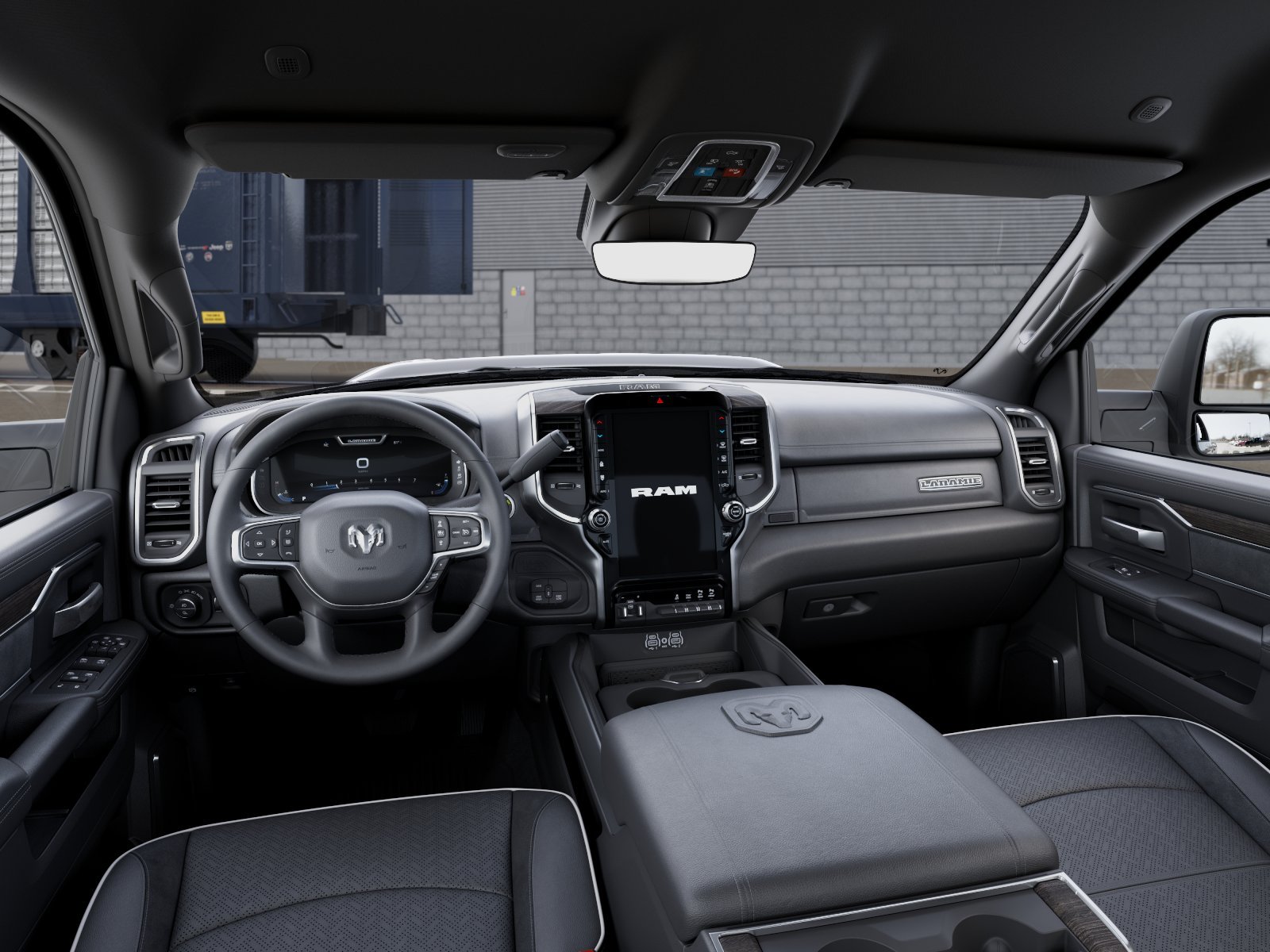 New 2026 Granite Crystal Metallic Clear-Coat Exterior Paint RAM Laramie image 8
