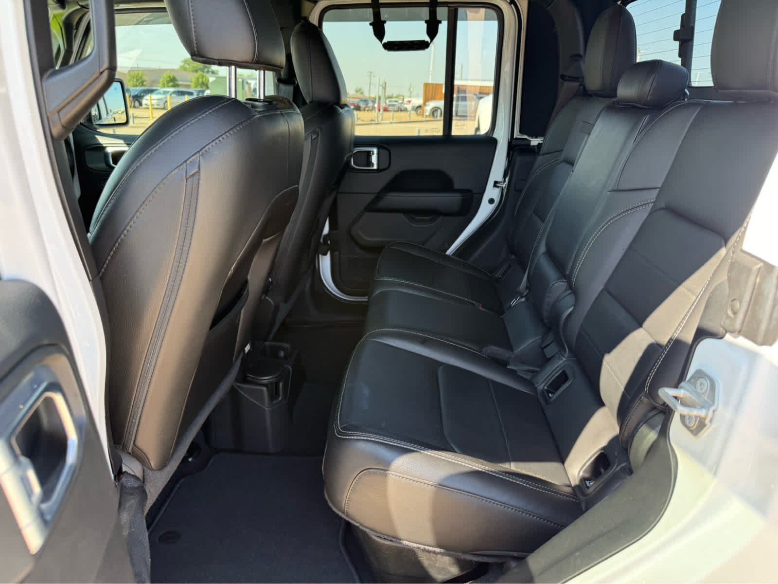 Used 2021 Bright White Clearcoat Jeep Overland image 11