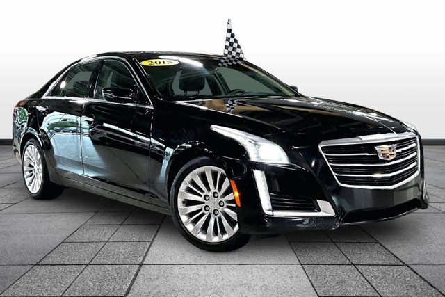 Used 2015 Black Cadillac 2.0L Turbo Luxury image 1