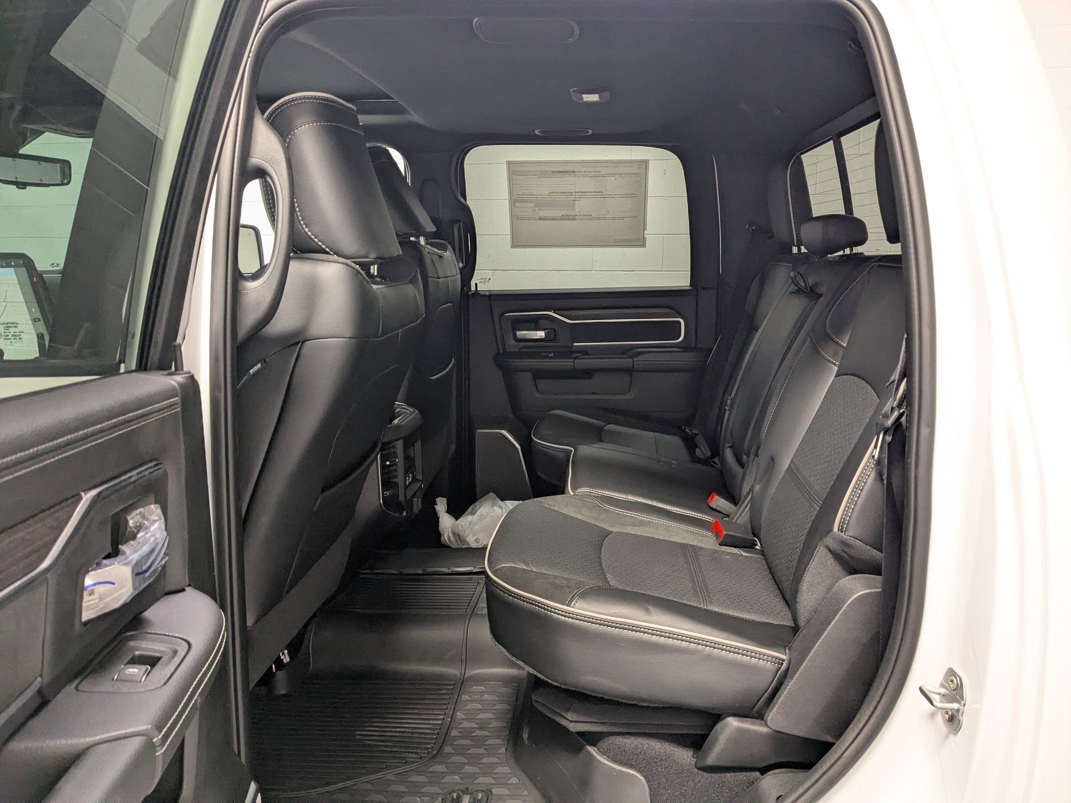 New 2026 Bright White Clear-Coat Exterior Paint RAM Laramie image 17