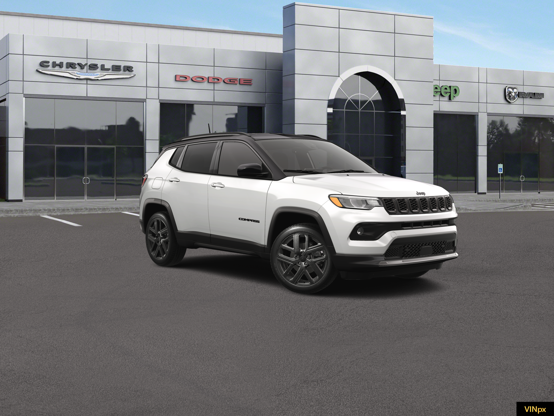 New 2026 Bright White Clear-Coat Exterior Paint Jeep Limited Altitude image 11