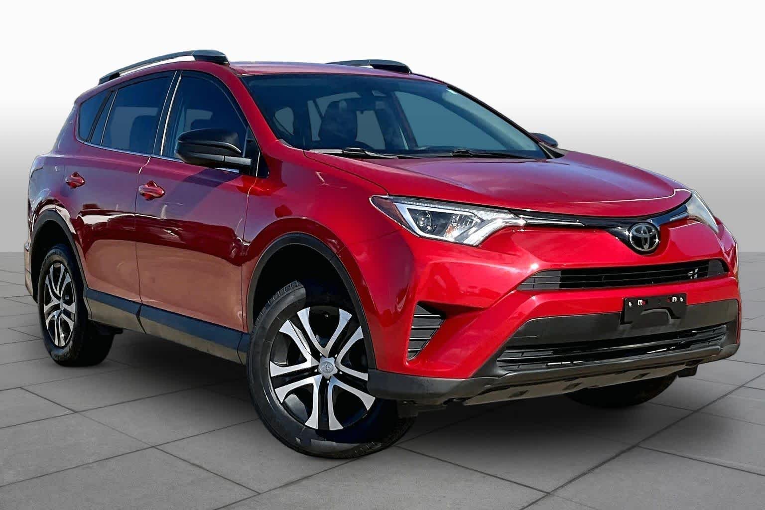 Used 2017 Barcelona Red Metallic Toyota LE image 3