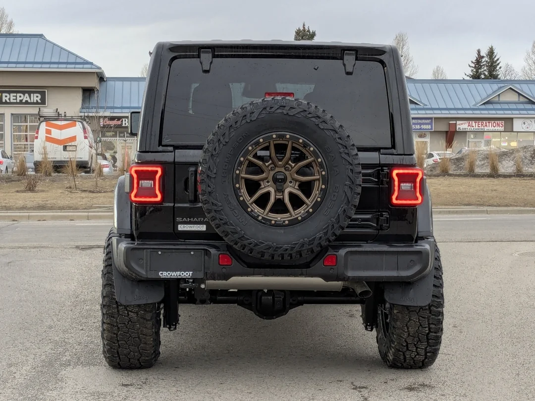 New 2026 Black Jeep Sahara - - 4x4 - Fuel Rims - A/T Tires - 3 Lift & More! image 7