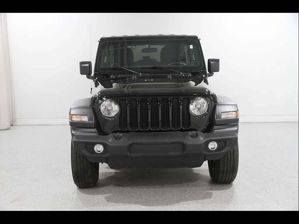 Used 2022 Black Clearcoat Jeep Willys Sport image 2