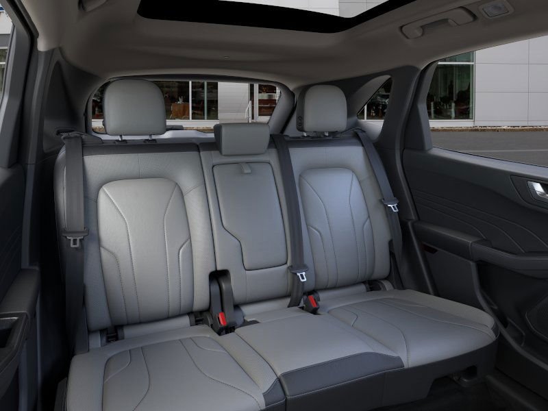 New 2025 Star White Metallic Tri-coat Ford Plug-in Hybrid image 11