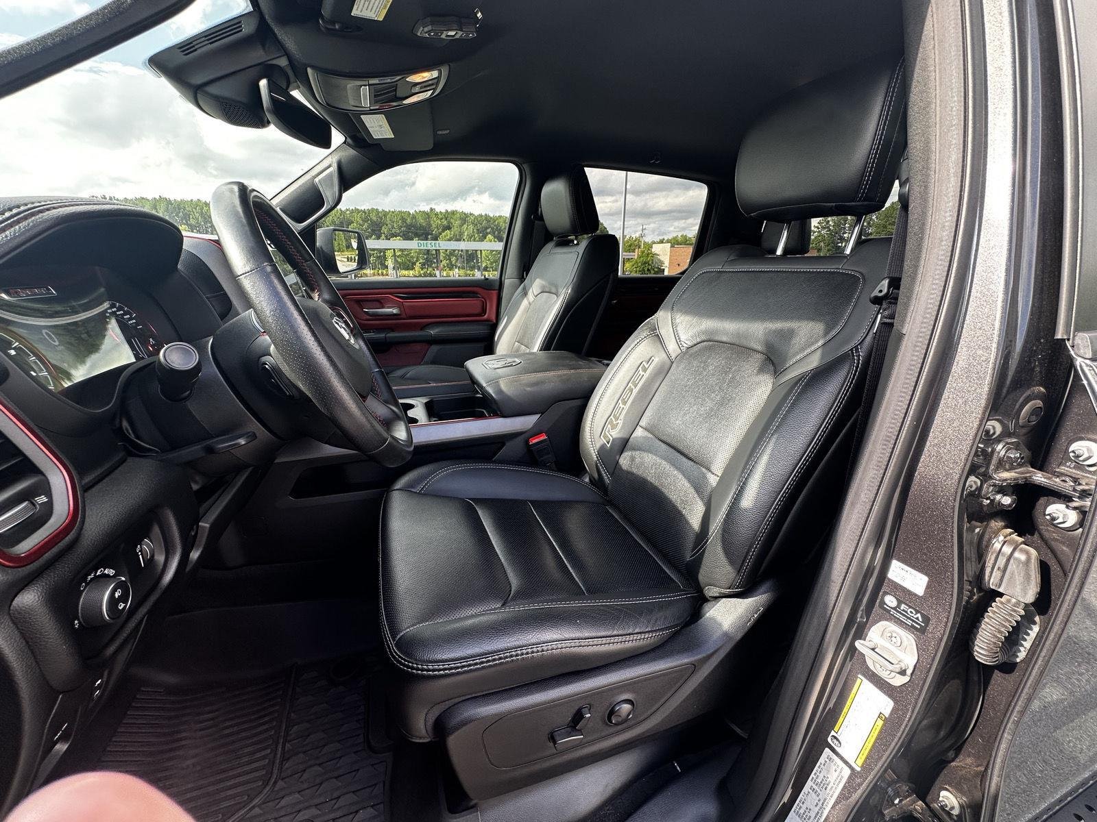 Used 2022 Granite Crystal Metallic Clearcoat Ram Rebel image 9