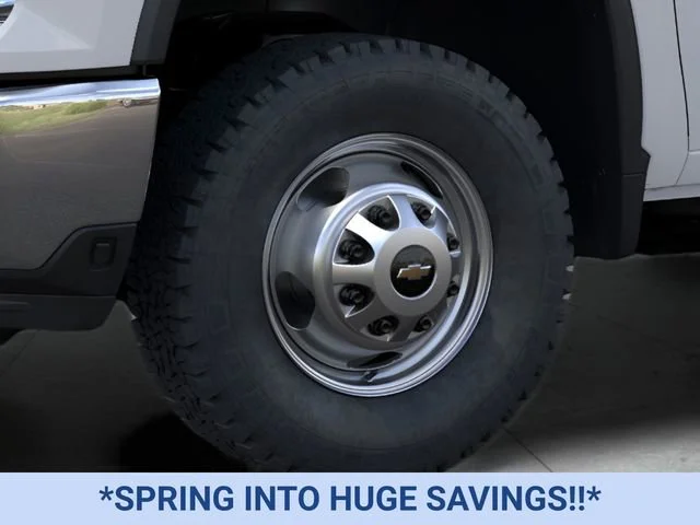 New 2025 Summit White Chevrolet Work Truck image 24