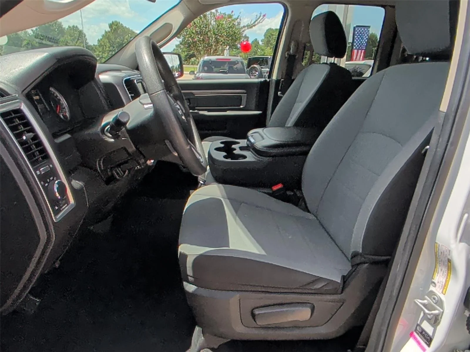 Used 2024 Bright White Clearcoat Ram SLT image 11