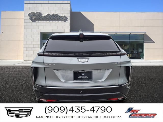 Certified 2024 Cadillac LYRIQ Luxury 1 with VIN 1GYKPPRK1RZ113525 for sale in Ontario, CA