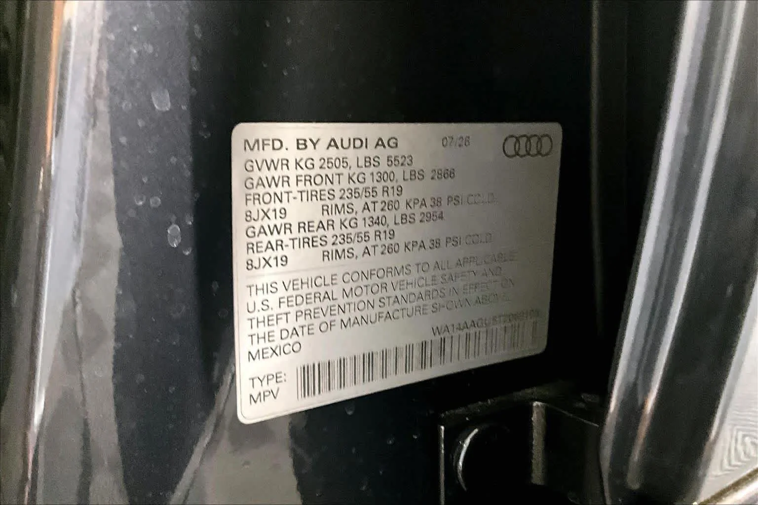 New 2026 Tambora Gray me Audi Premium image 18